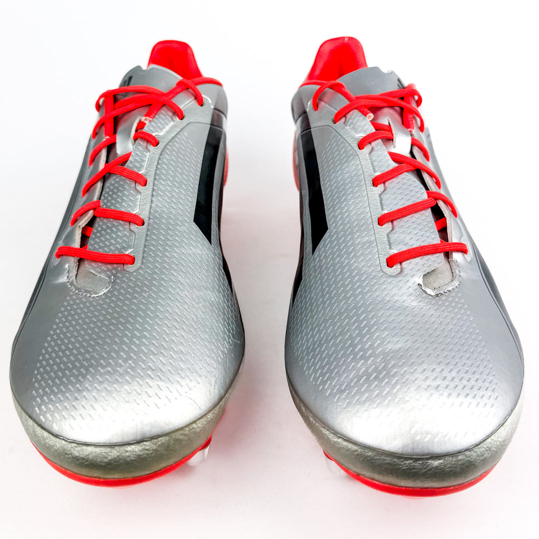 Adidas Adizero RS7 4.0 Pro SG - Silver Metallic/Core Black/Solar Red *As New*