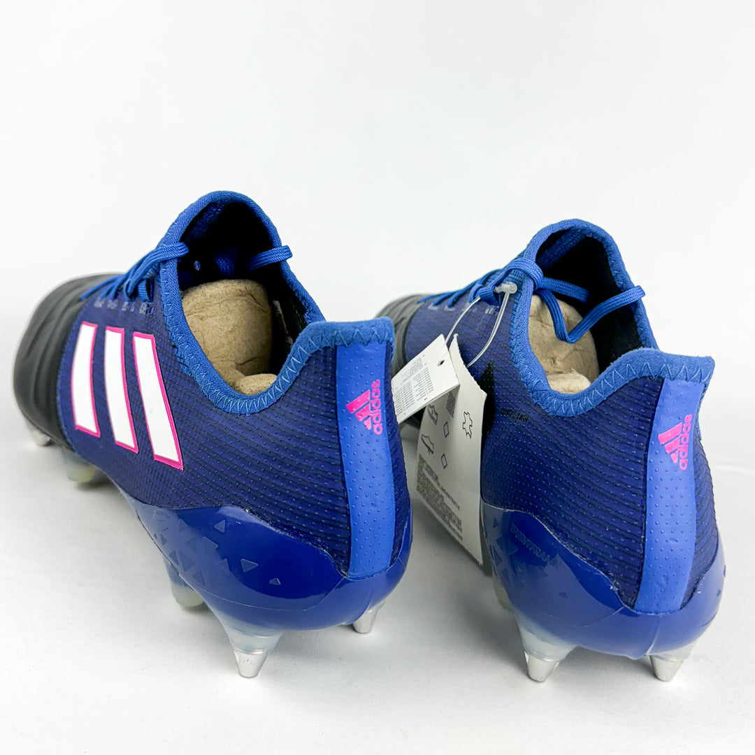 Adidas Ace 17.1 Leather SG - Core Black/Shock Pink/Blue/White *Brand New*