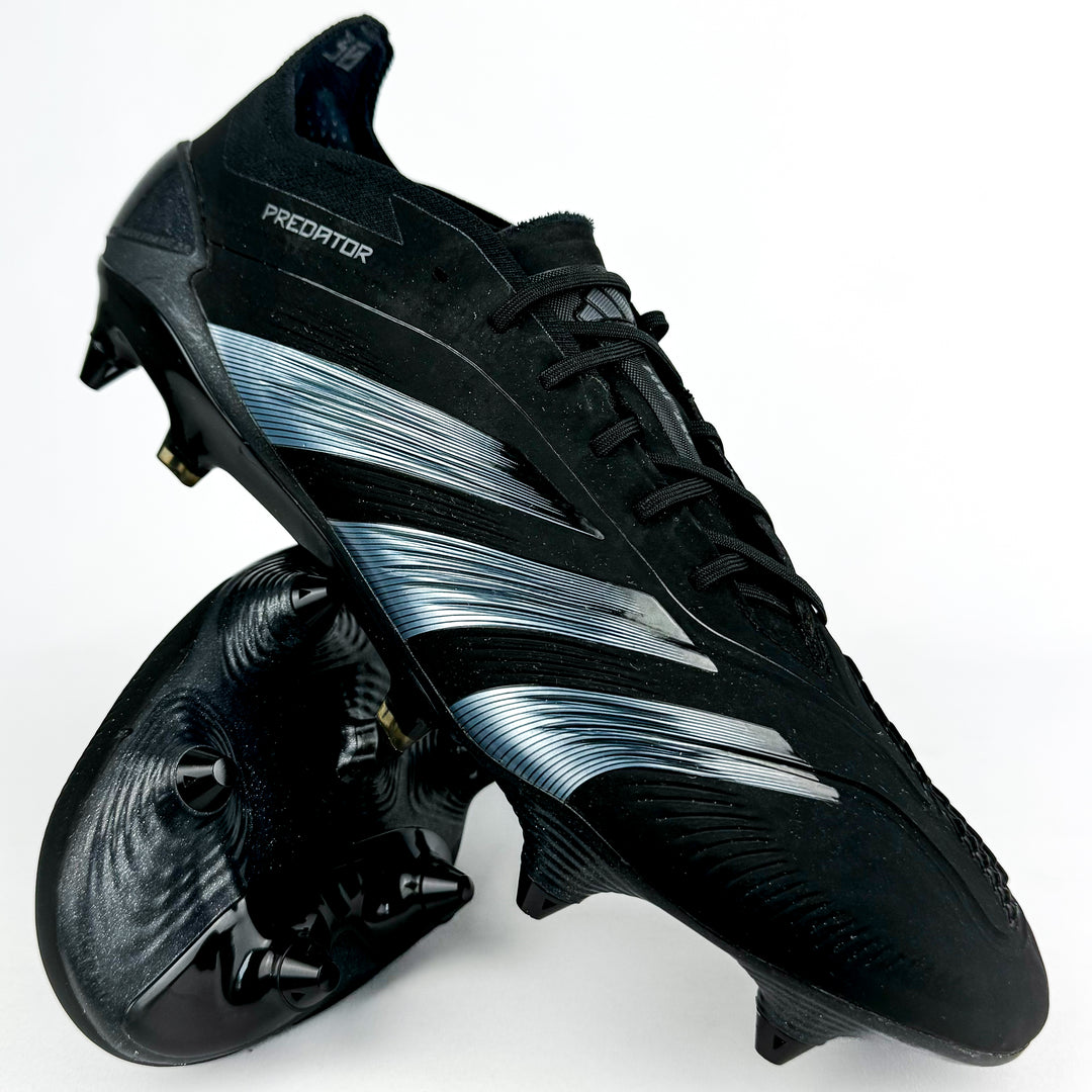 Adidas Predator Elite SG - Core Black/Carbon *Wore Once*