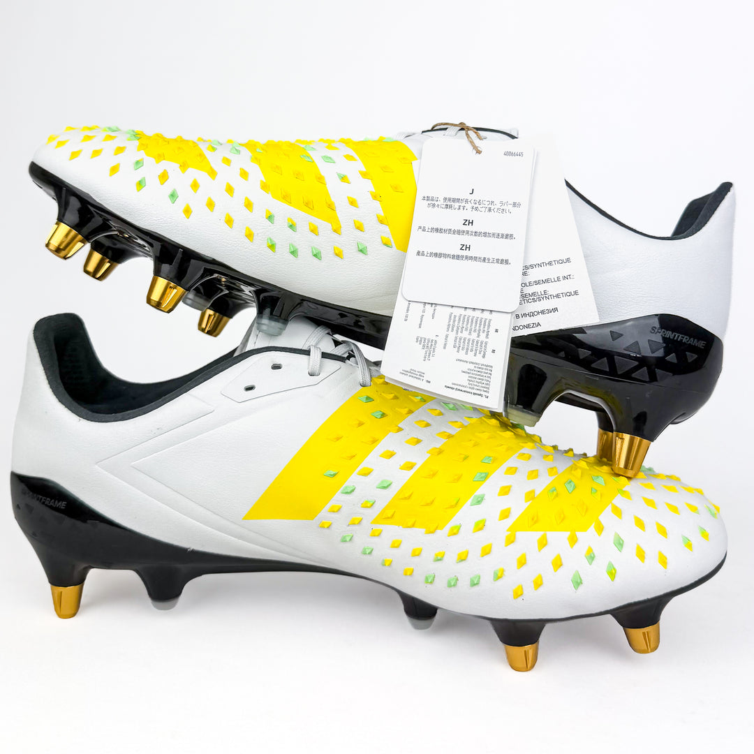Adidas Predator Malice SG - White/Beam Yellow/Core Black *In Box*