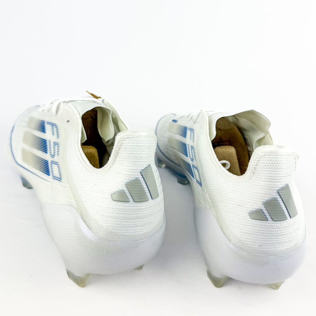 Adidas F50 Elite FG - White/Silver Metallic/Bright Royal *In Box*