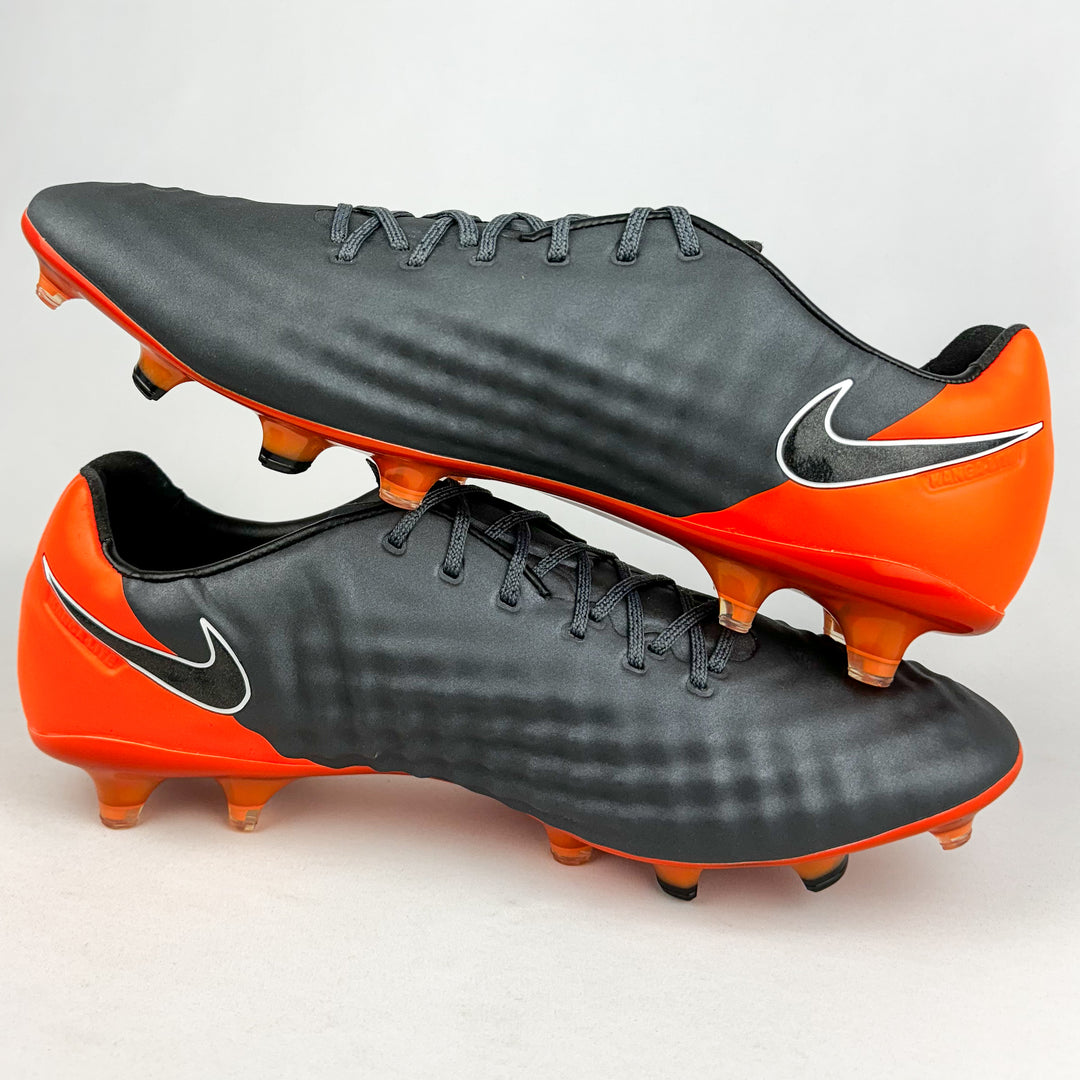 Nike Magista Opus II FG - Dark Grey/Black/Total Orange *Player-Issued*