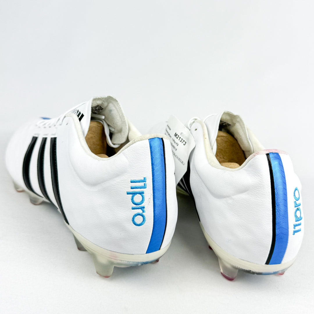 Adidas 11Pro FG - White/Solar Blue/Black *Brand New*