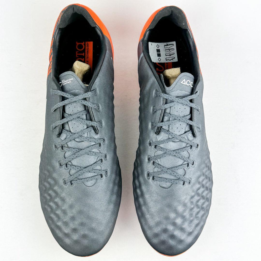 Nike Magista Opus II FG - Dark Grey/Black/Total Orange *Player-Issued*