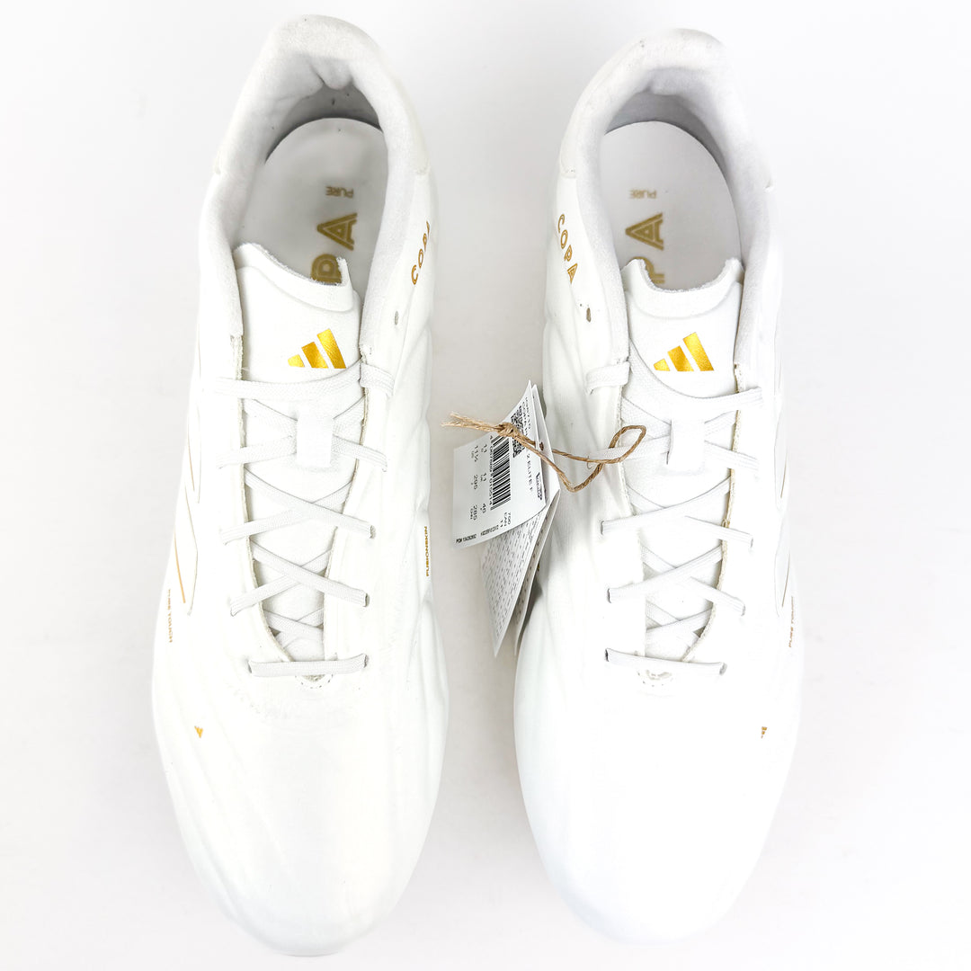 Adidas Copa Pure II .1 FG - White/Gold Metallic *In Box*