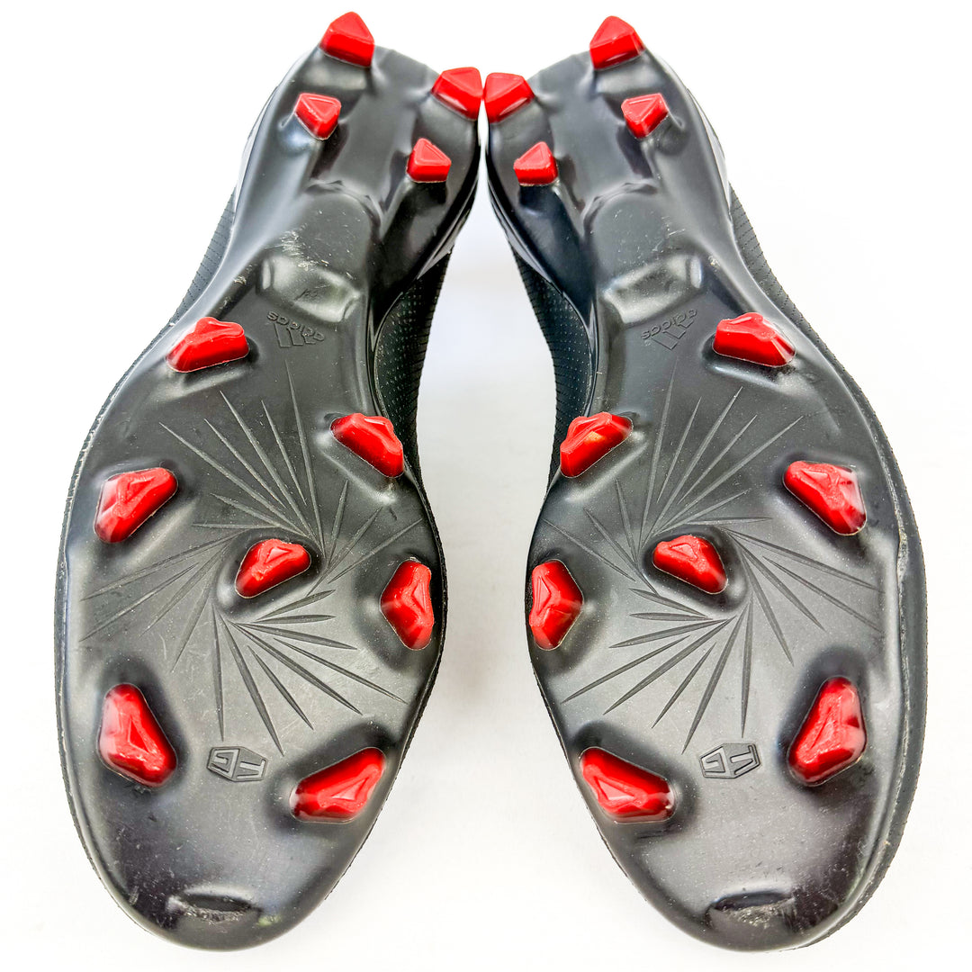 Adidas Predator Malice Control FG - Black/Light Brown/Hi-Res Red/Talc *Wore Once*