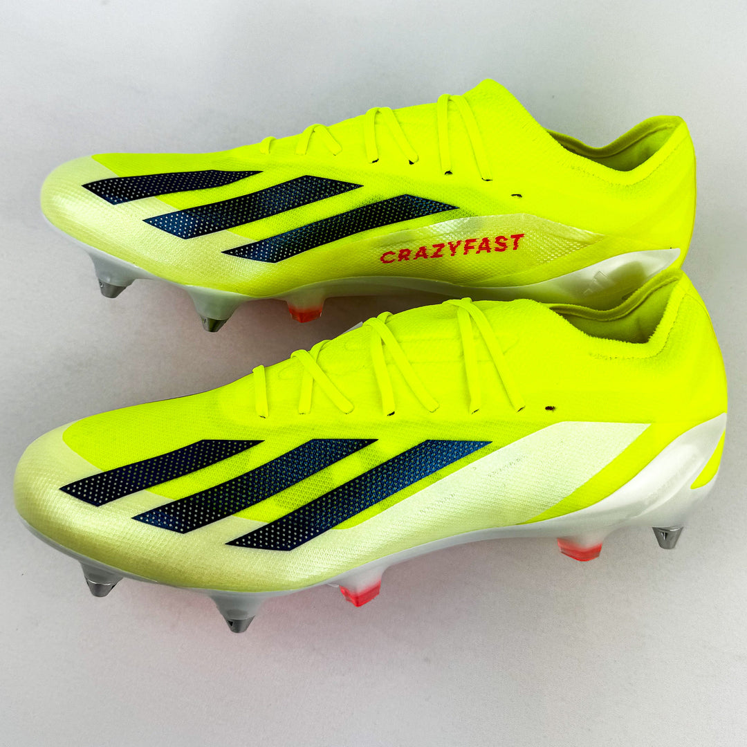 Adidas X Crazyfast .1 SG - Team Solar Yellow/Core Black/White *In Box*