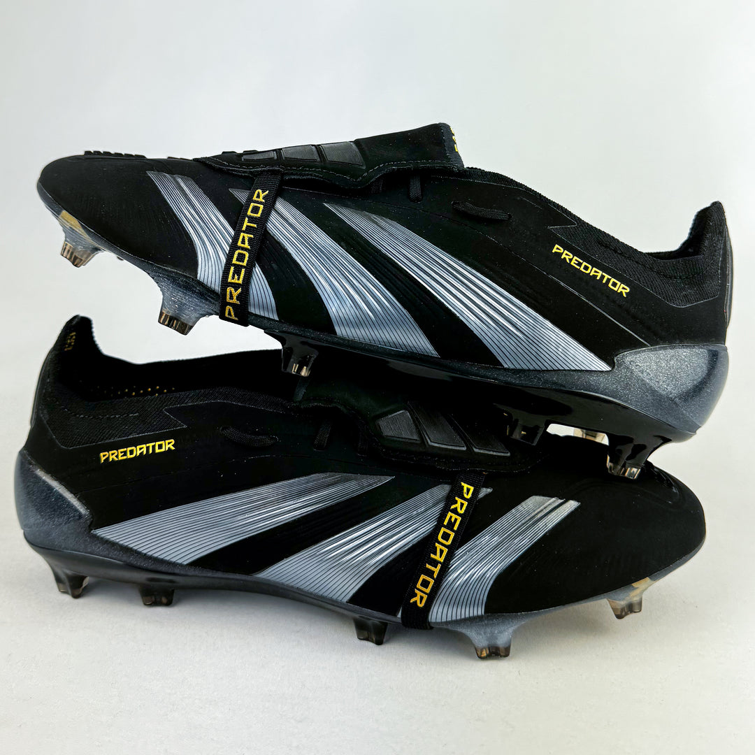 Adidas Predator Elite Tongue FT FG - Core Black/Gold Metallic/Carbon *In Box*