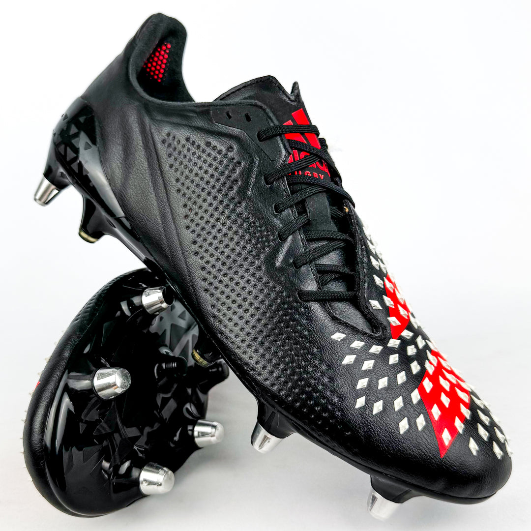 Adidas Predator Malice SG - Core Black/Solar Red/White *Brand New*