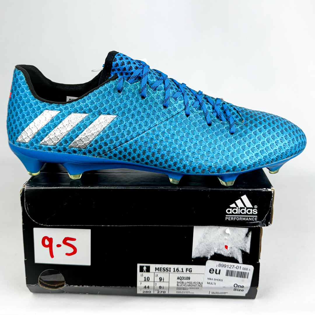 Adidas Messi 16.1 FG - Shock Blue/Metallic Silver/Core Black *In Box*