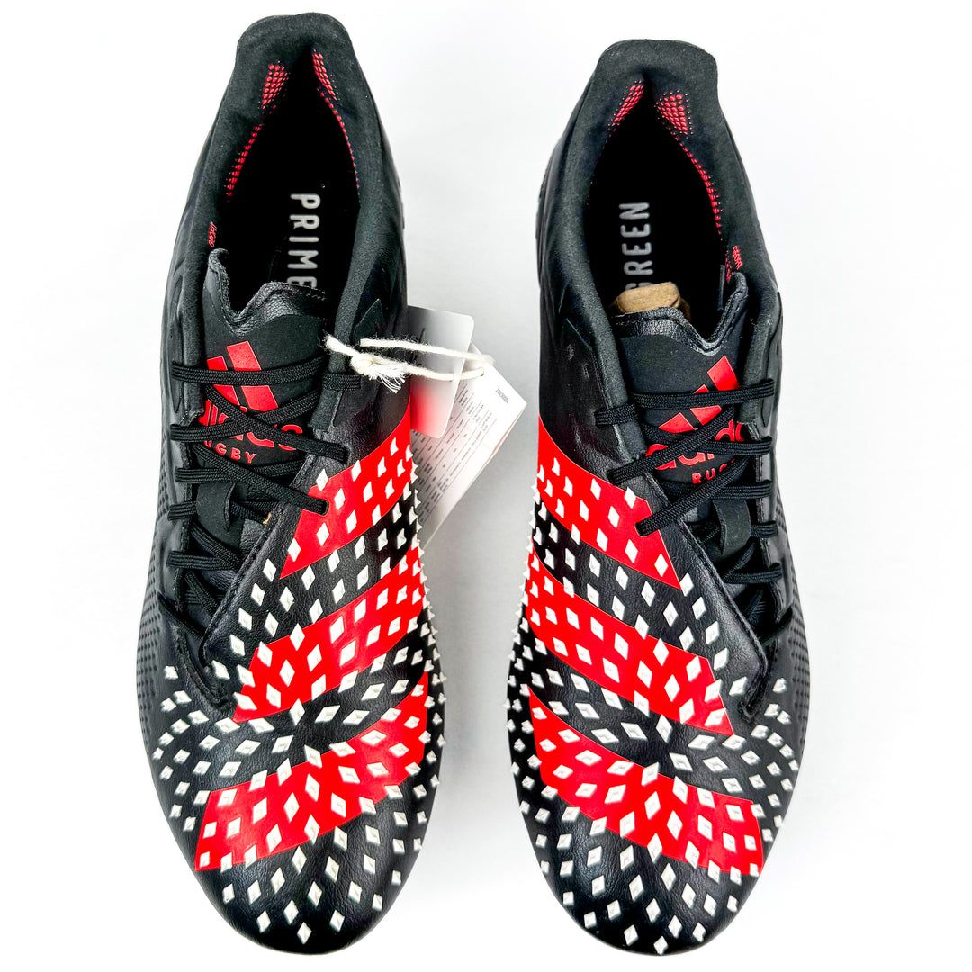 Adidas Predator Malice SG - Core Black/Solar Red/White *Brand New*