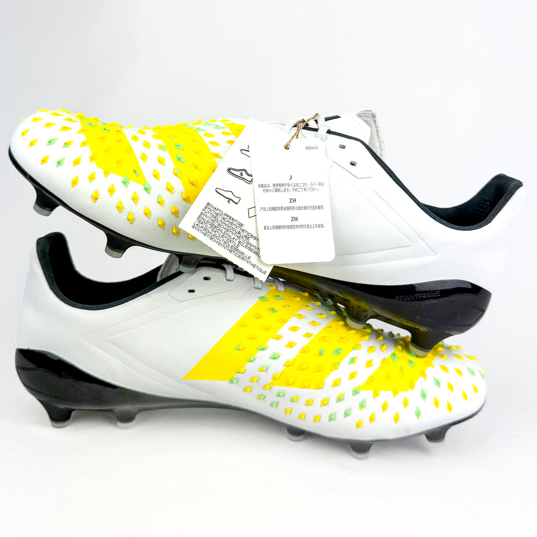 Adidas Predator Malice FG - White/Beam Yellow/Core Black *In Box*