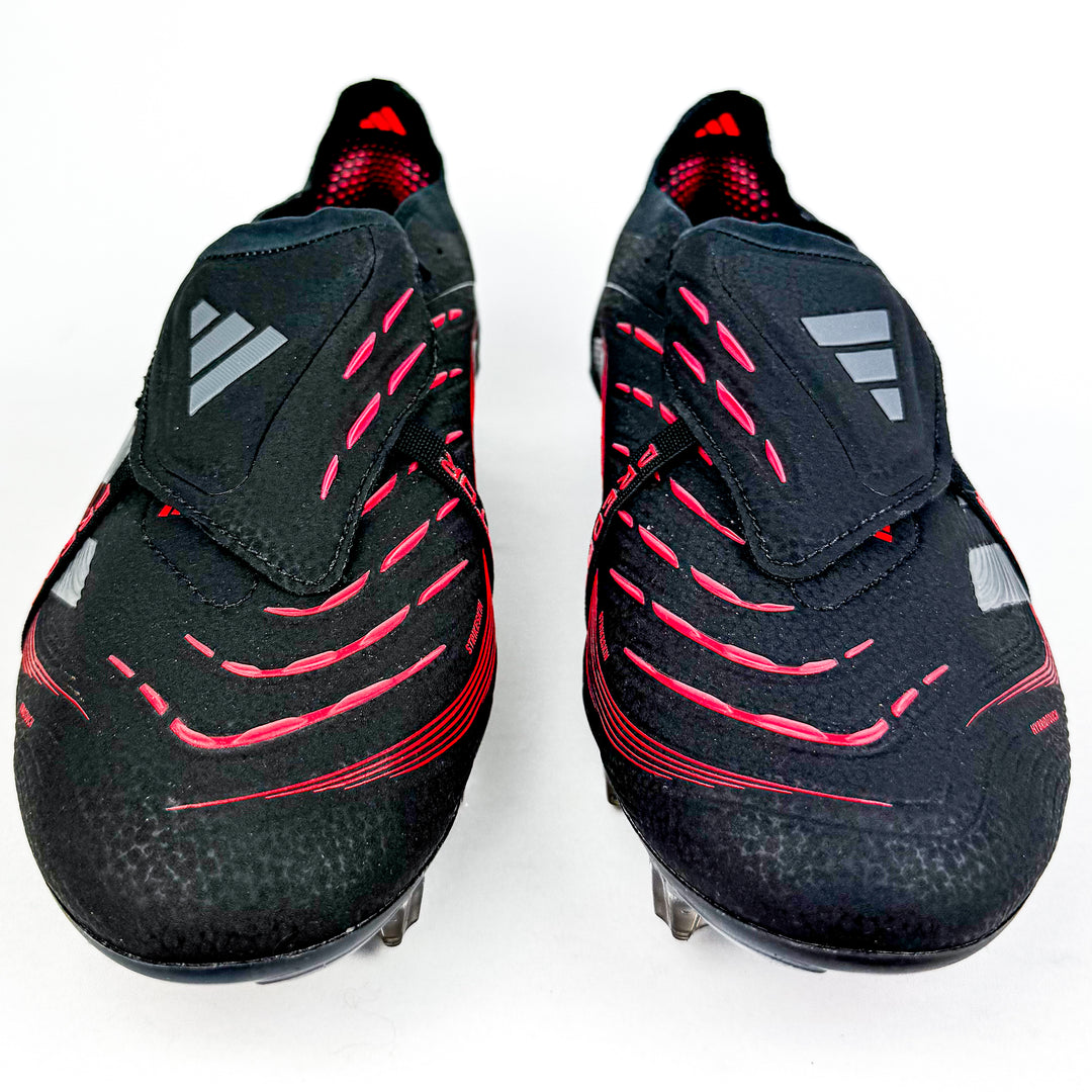 Adidas Predator Elite Tongue FT FG - Core Black/Grey Four/Lucid Red *In Box*