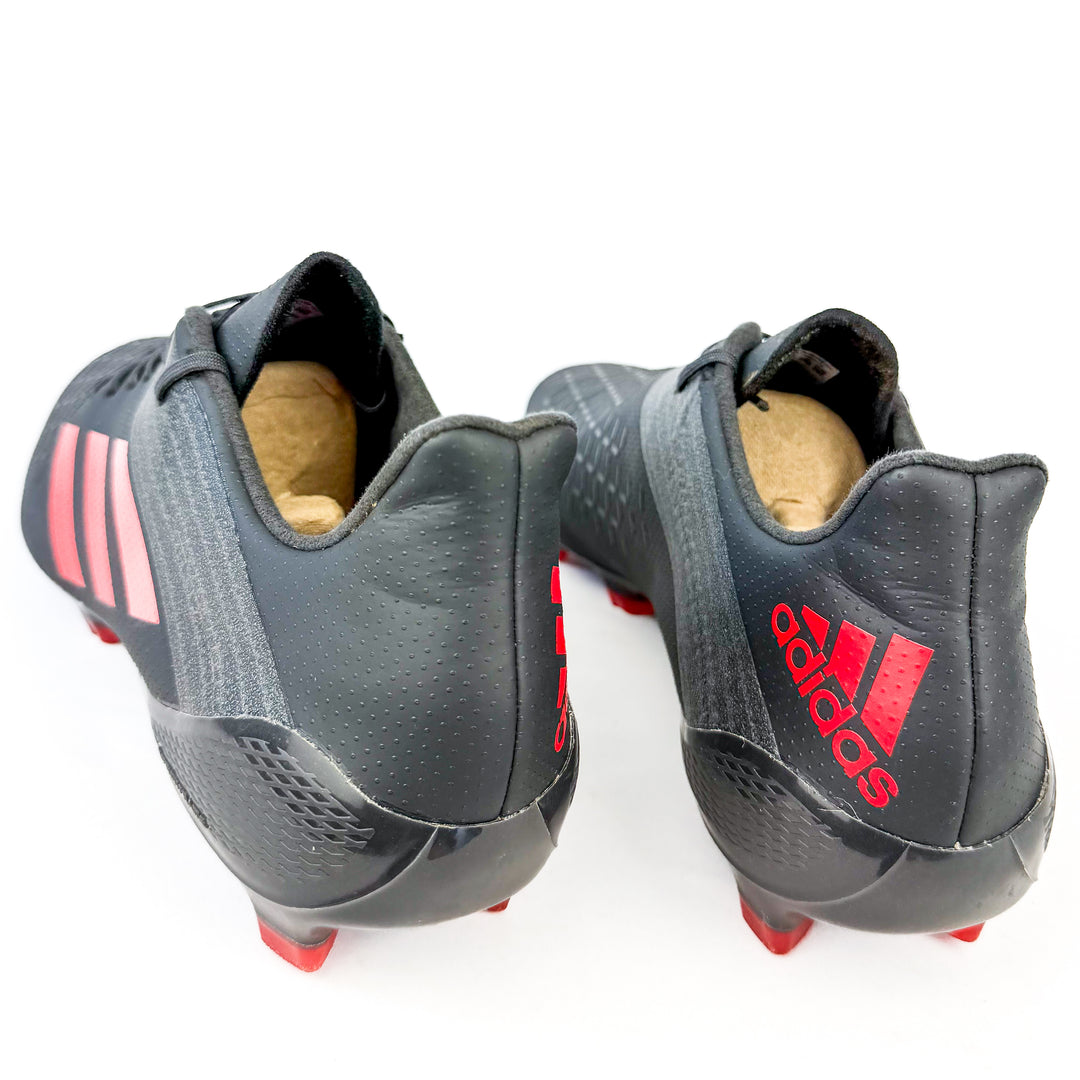 Adidas Predator Malice Control FG - Black/Light Brown/Hi-Res Red/Talc *Wore Once*
