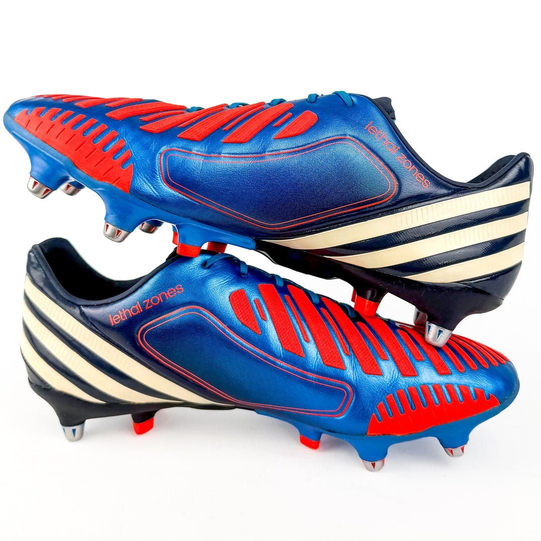 Adidas Predator LZ SG - Blue/White/Infrared *Pre-Owned*