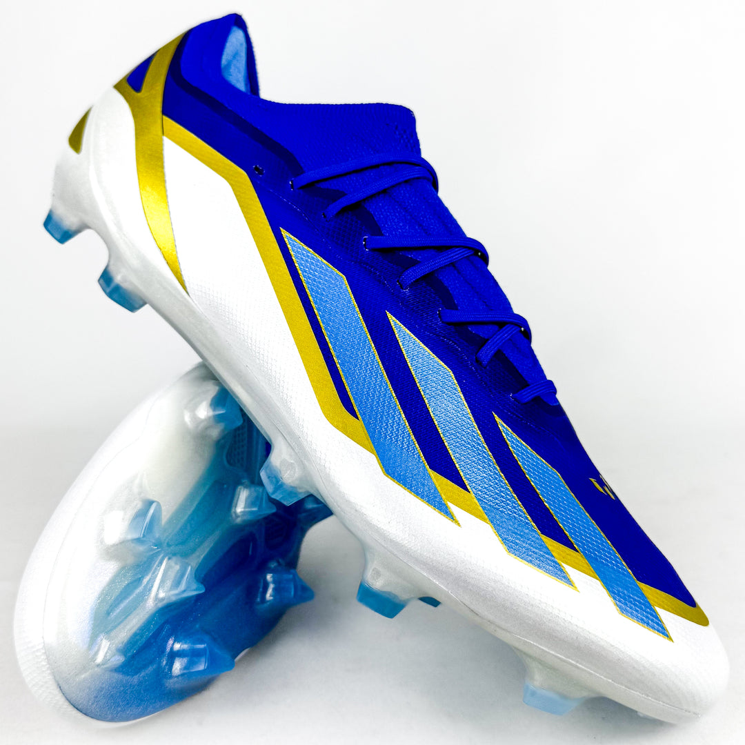 Adidas X Crazyfast .1 FG - Lucid Blue/Blue Burst/White *Brand New*
