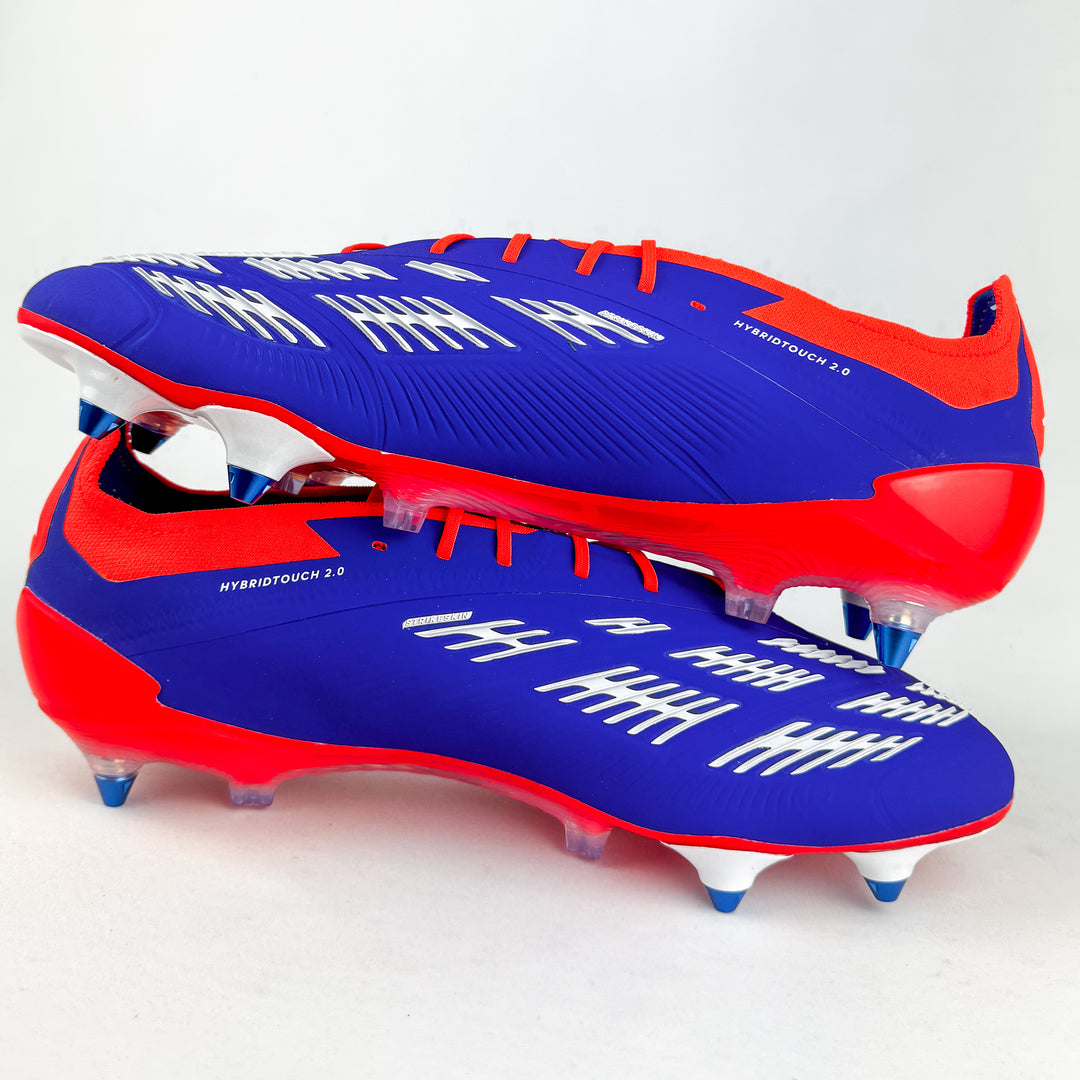 Adidas Predator Elite SG - Lucid Blue/Solar Red/White *Brand New*