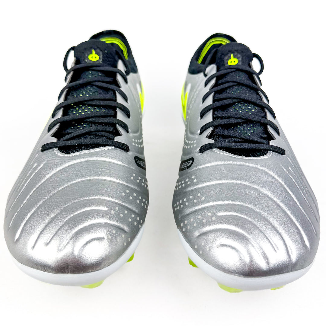 Nike Tiempo Legend 10 Elite FG  - Metallic Silver/Black/Volt *Brand New*