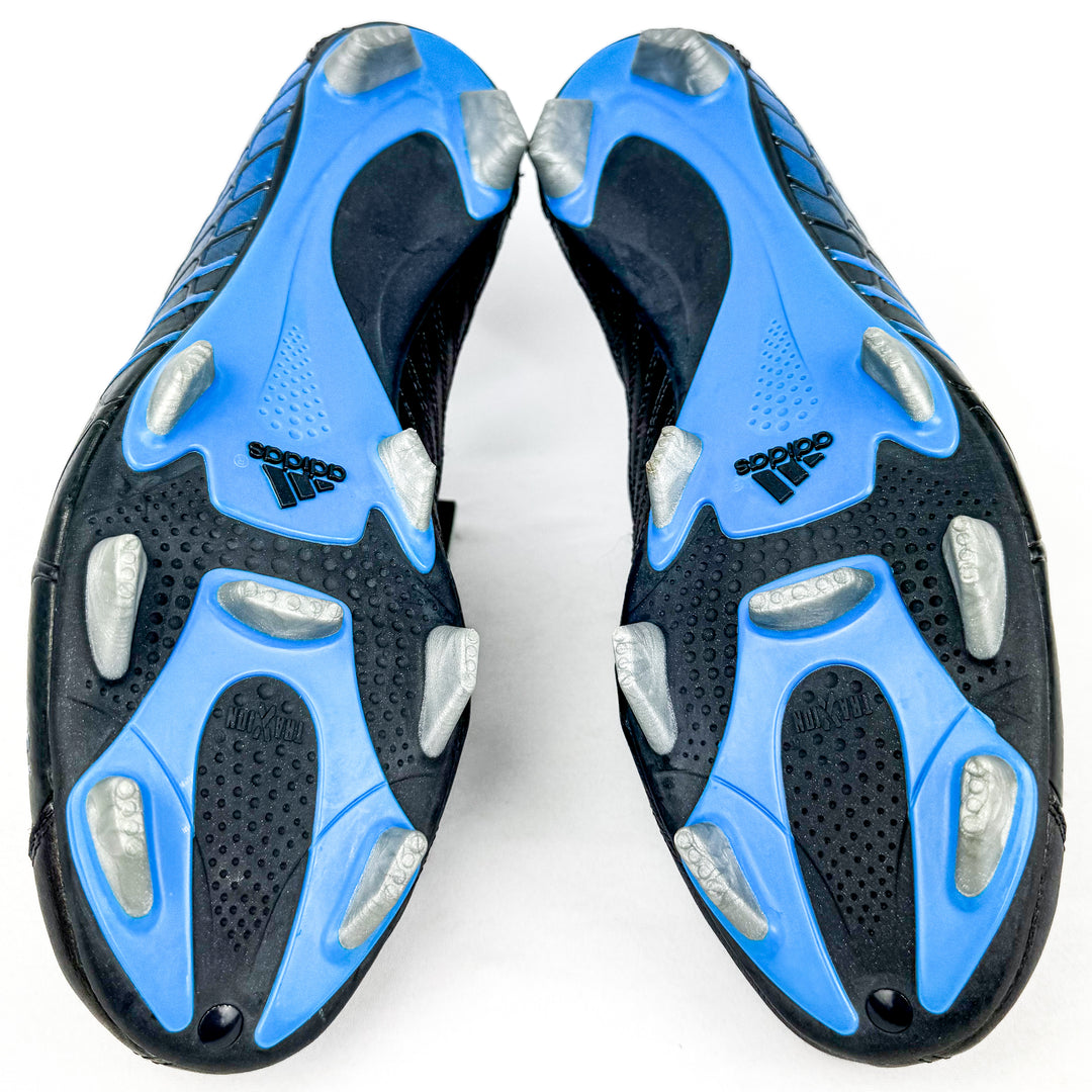 Adidas F30+ Spider 2005 TRX SG - Black/Light Blue *Brand New*
