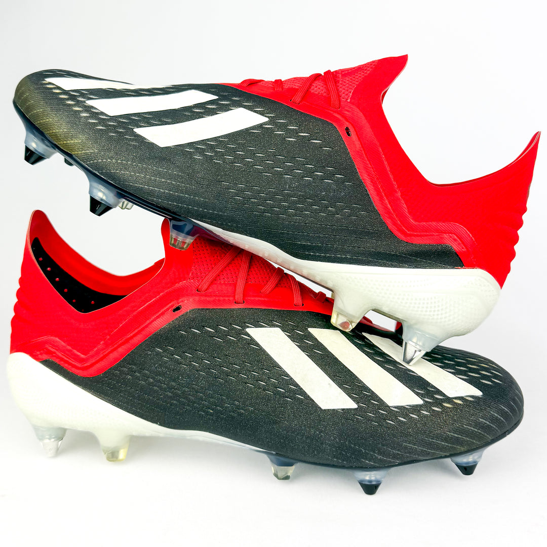 Adidas X 18.1 SG - Core Black/Active Red/White *Wore Once*
