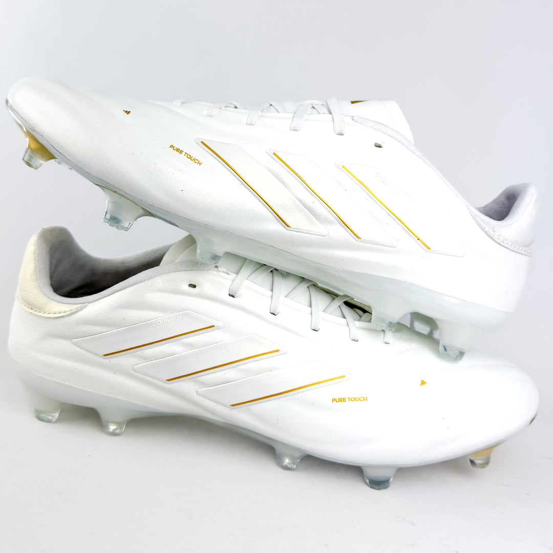 Adidas Copa Pure II .1 FG - White/Gold Metallic *In Box*