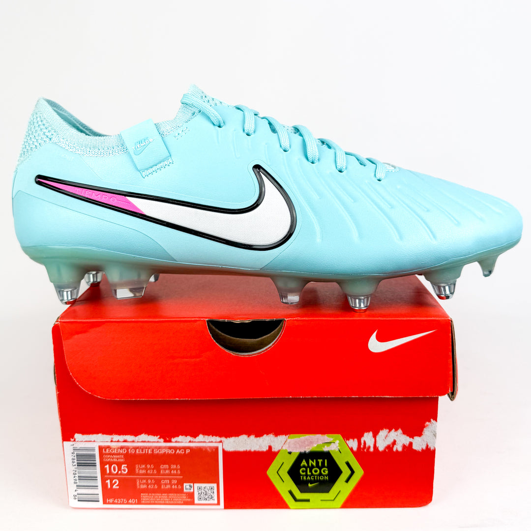 Nike Tiempo Legend 10 Elite AC SG-Pro  - Copa Blue/White/Pink *In Box*