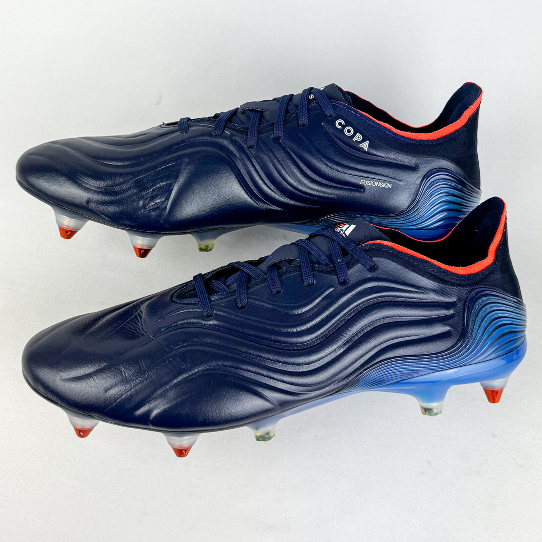 Adidas Copa Sense .1 SG - Team Navy Blue/White/Blue Rush/Orange *Wore Once*