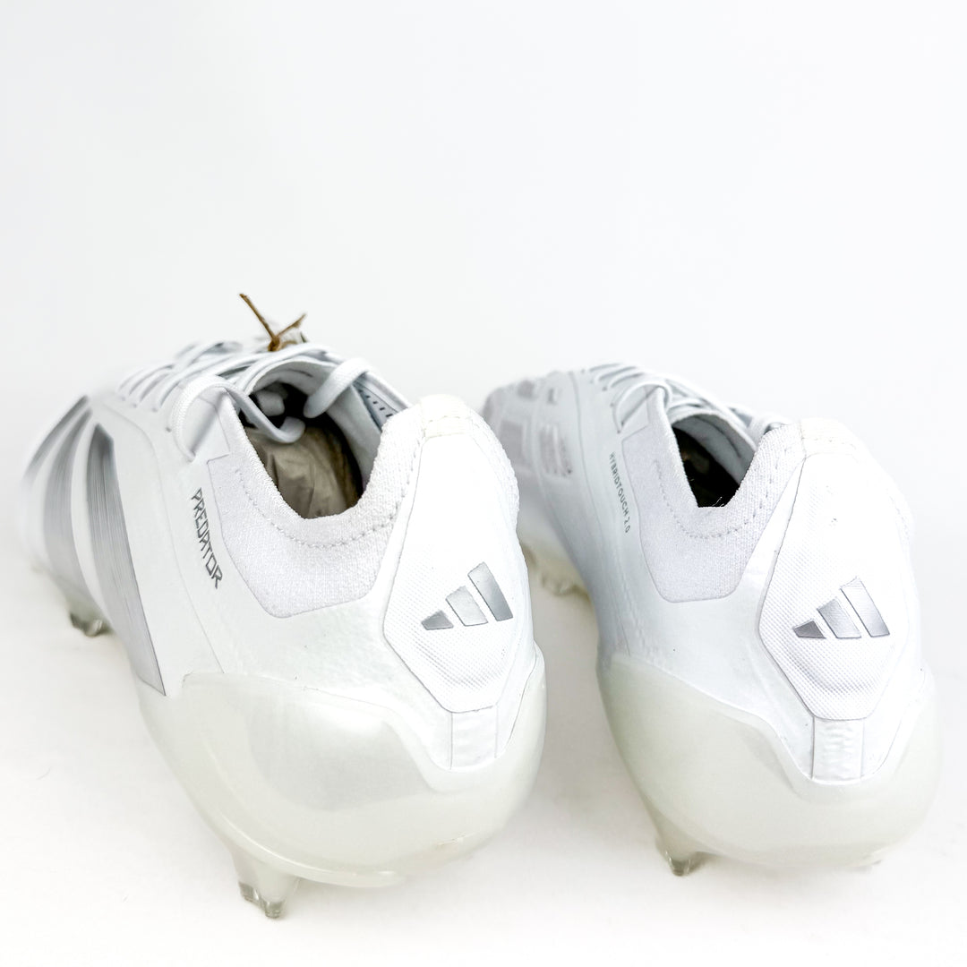 Adidas Predator Elite FG - White/Silver Metallic *Brand New*