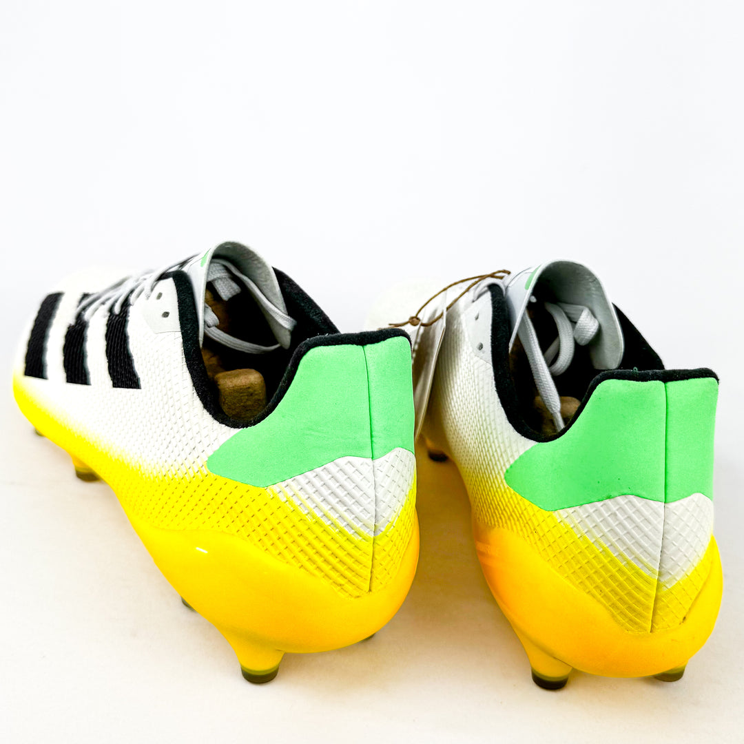 Adidas Adizero RS7 FG - White/Black/Beam Yellow/Beam Green *Brand New*