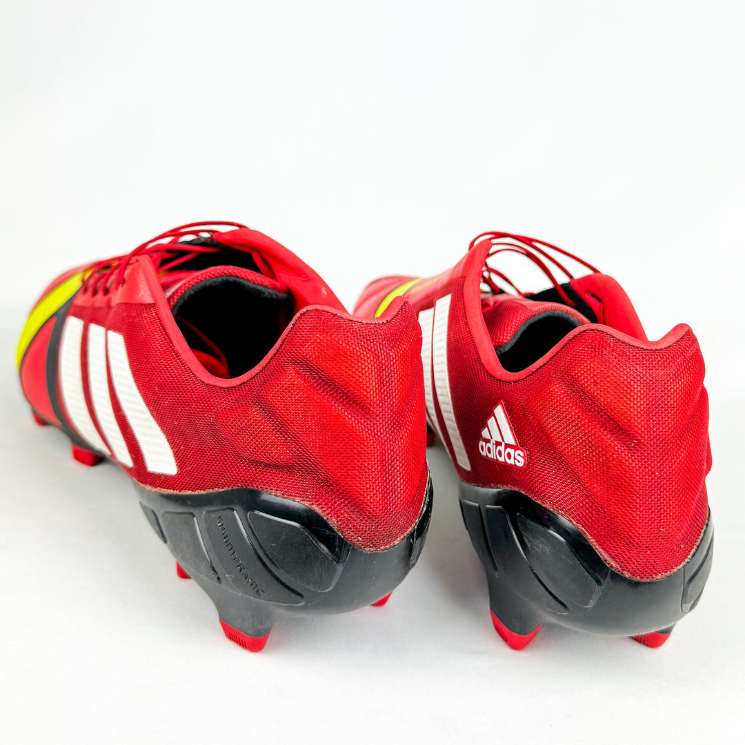 Adidas Nitrocharge 1.0 FG - Red/Electricity Yellow/Black/White *Pre-Owned*