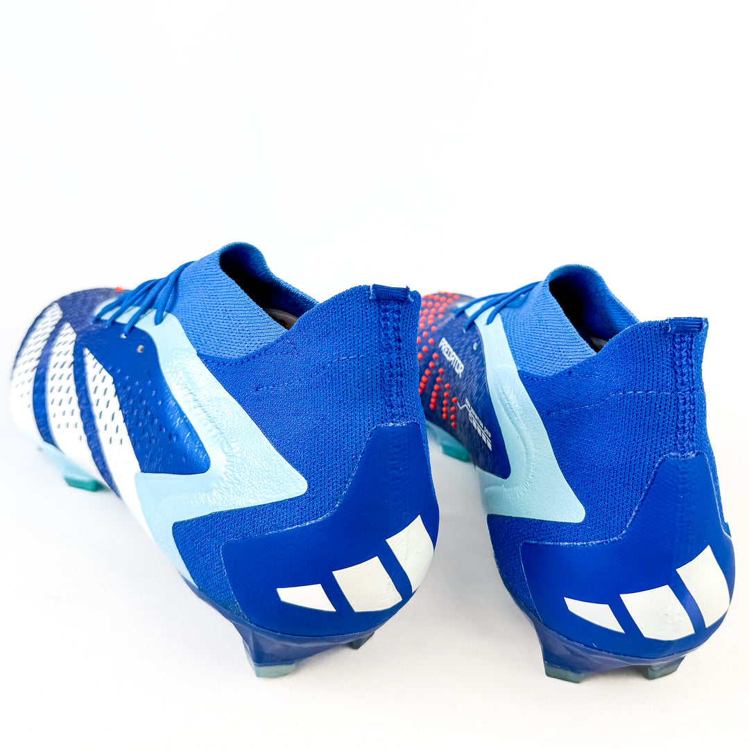 Adidas Predator Accuracy .1 FG - Bright Royal Blue/White/Blue Bliss/Infrared *Wore Once*