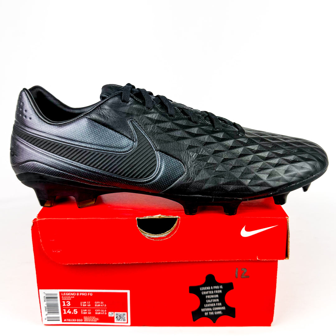 Nike Tiempo Legend VIII Pro FG - Kinetic Black/Black *In Box*