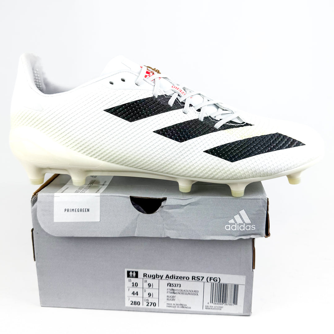 Adidas RS7 Adizero FG - White/Core Black/Solar Red *In Box*