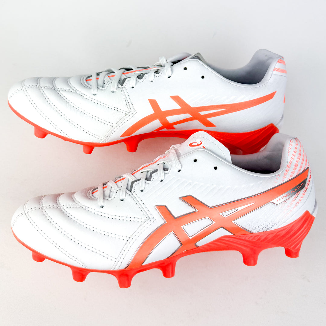 ASICS Lethal Flash IT FF 3 FG - White/Vivid Coral *In Box*