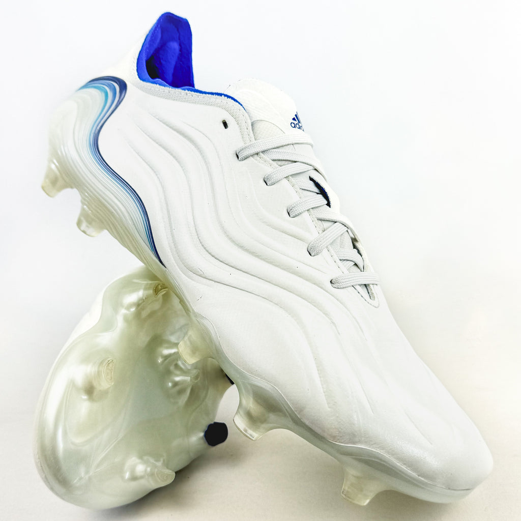 Adidas Copa Sense .1 FG - White/Hi-Res Blue *In Box* – PM Boots