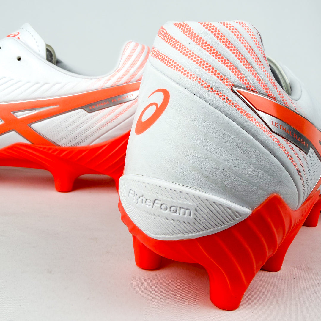 ASICS Lethal Flash IT FF 3 FG - White/Vivid Coral *In Box*