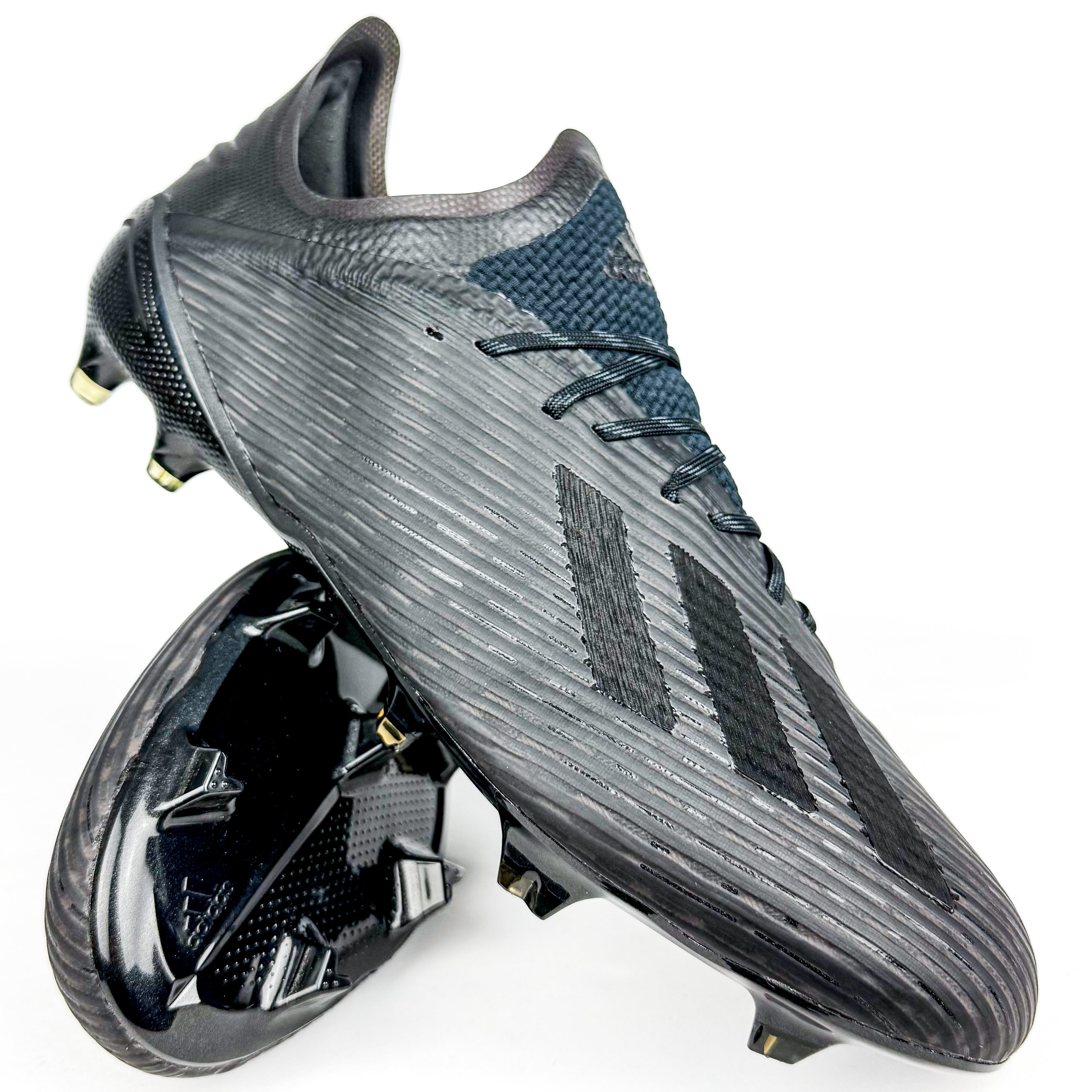 Adidas X 19.1 FG - Core Black/Utility Black/Silver Metallic *In
