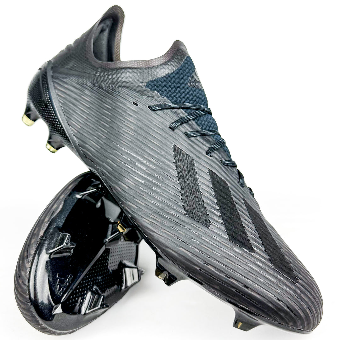 Adidas X 19.1 FG - Core Black/Utility Black/Silver Metallic *In Box*