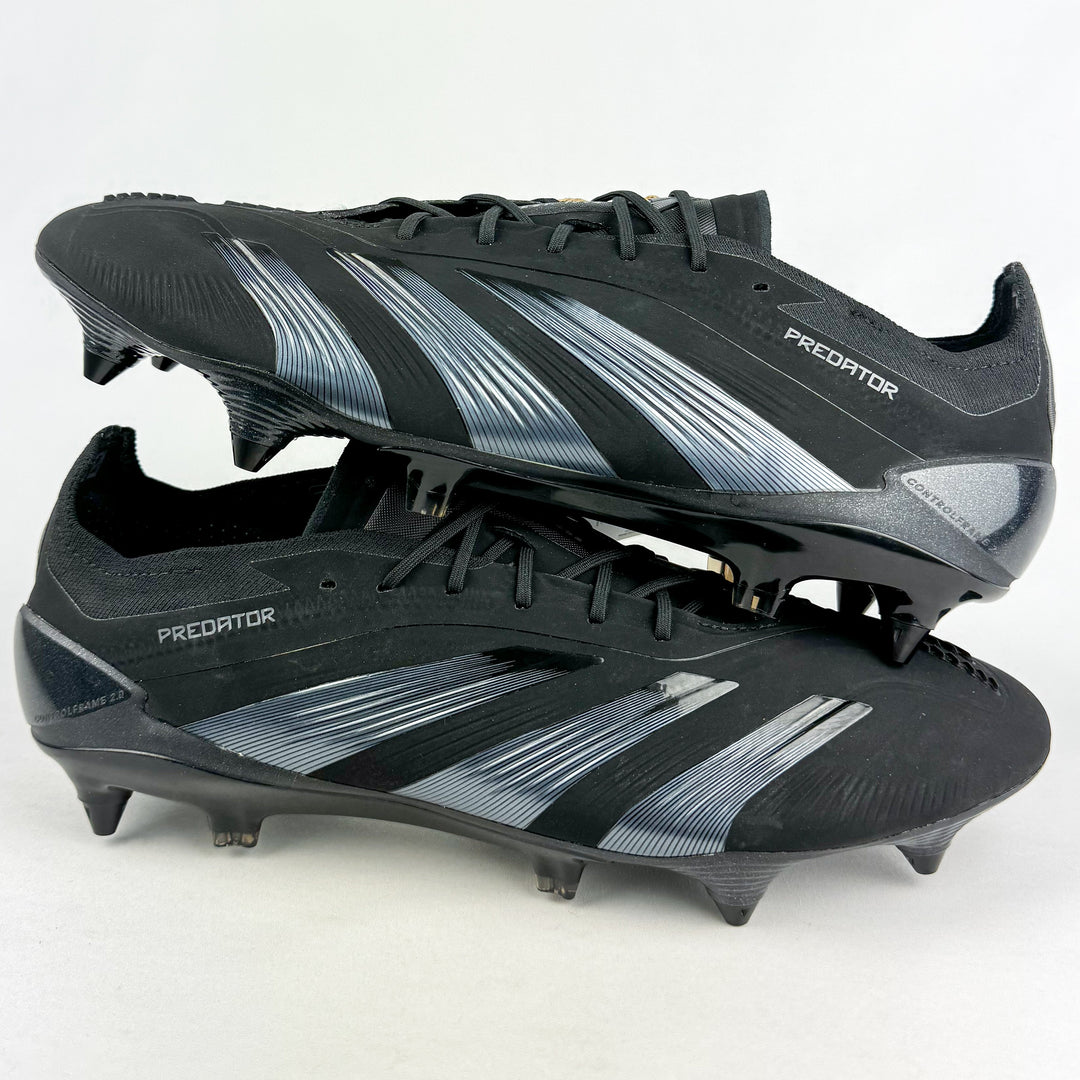 Adidas Predator Elite SG - Core Black/Carbon *In Box*