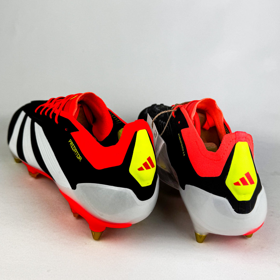 Adidas Predator Elite SG - Core Black/Solar Red/Solar Yellow *Brand New*