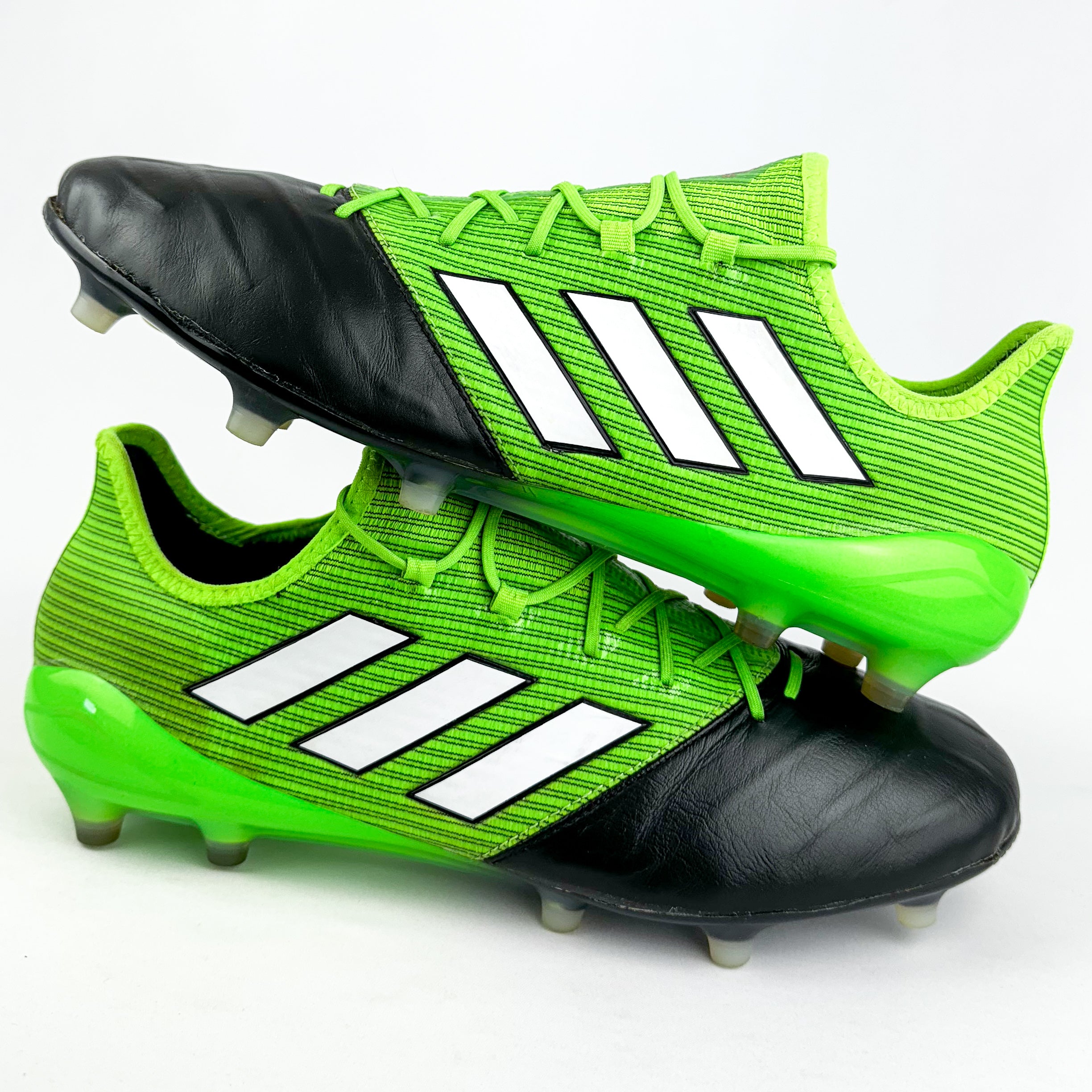 Adidas ace orders 17.1 leather green