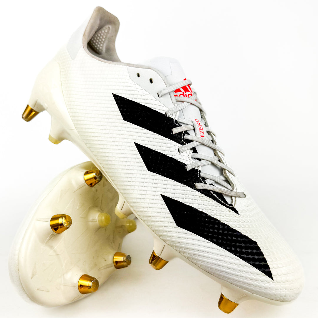 Adidas Adizero RS7 SG - White/Core Black/Solar Red *Wore Once*