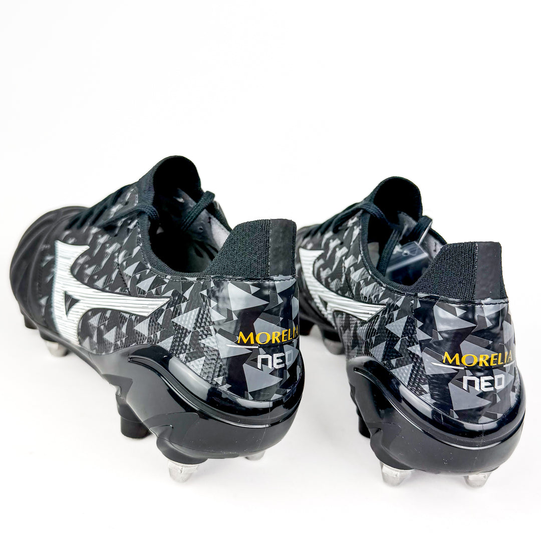 Mizuno Morelia Neo III Beta Elite SG - Made in Japan - Black/Galaxy Silver *In Box*
