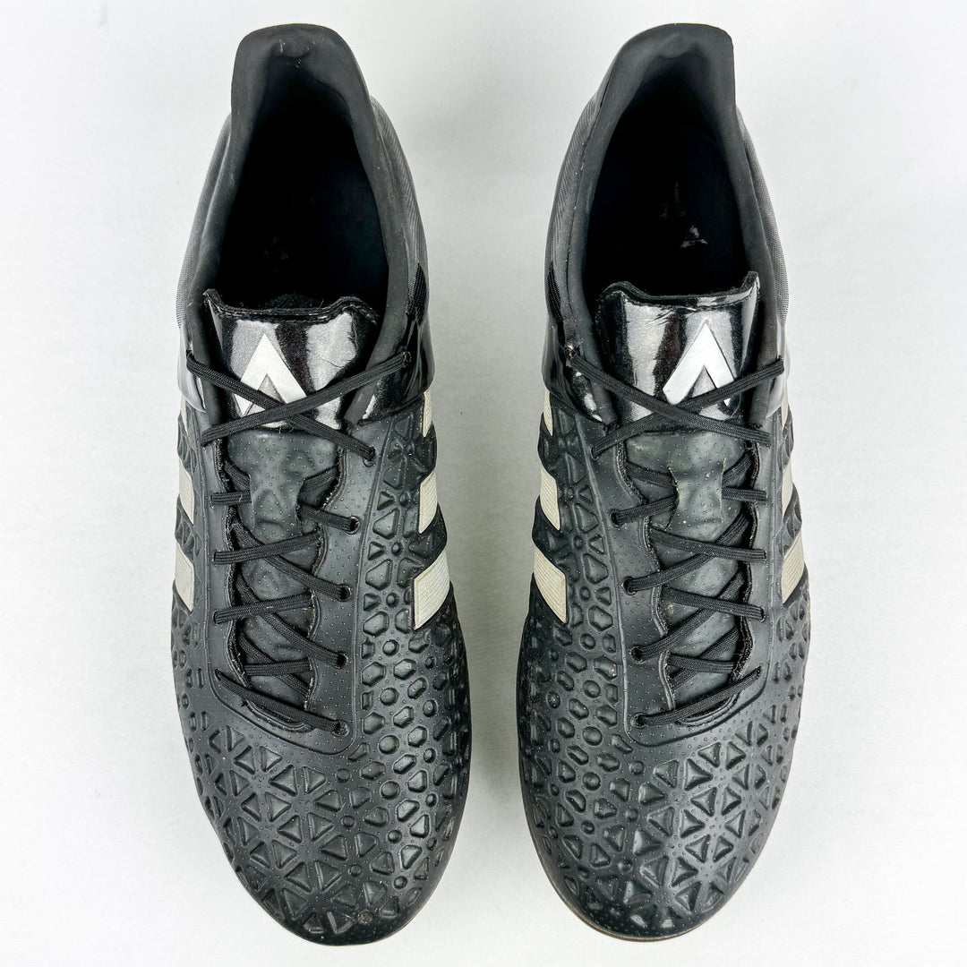 Adidas Ace 15.1 SG - Black/Silver Metallic/Solar Yellow *Pre-Owned*