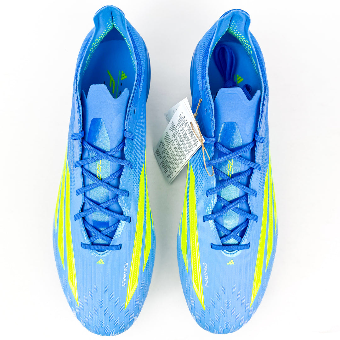 Adidas F50 Elite FG - Lucid Ray Blue/Team Solar Yellow/Lucid Aquamarine *In Box*