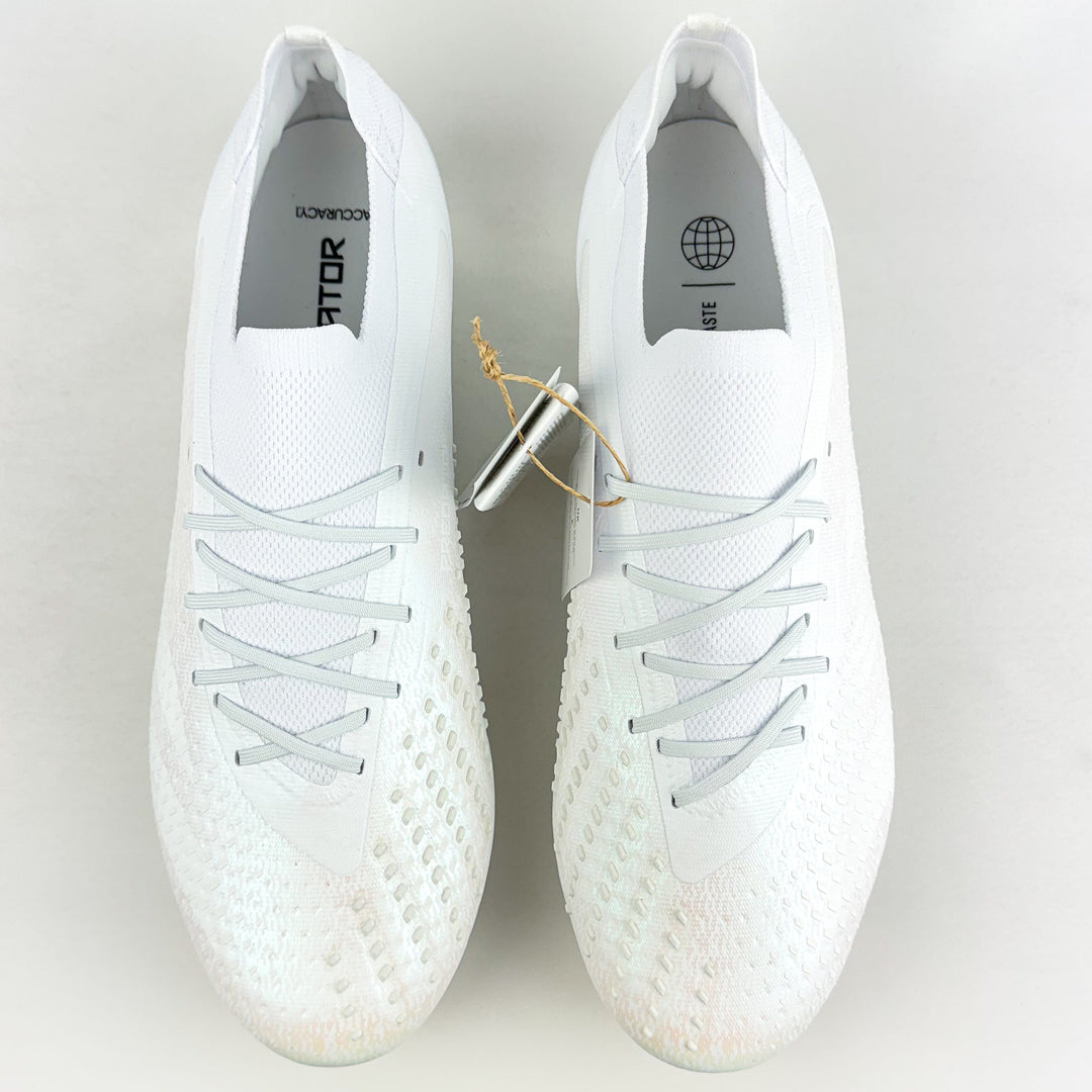 Adidas Predator Accuracy .1 Low FG - White/White *In Box*