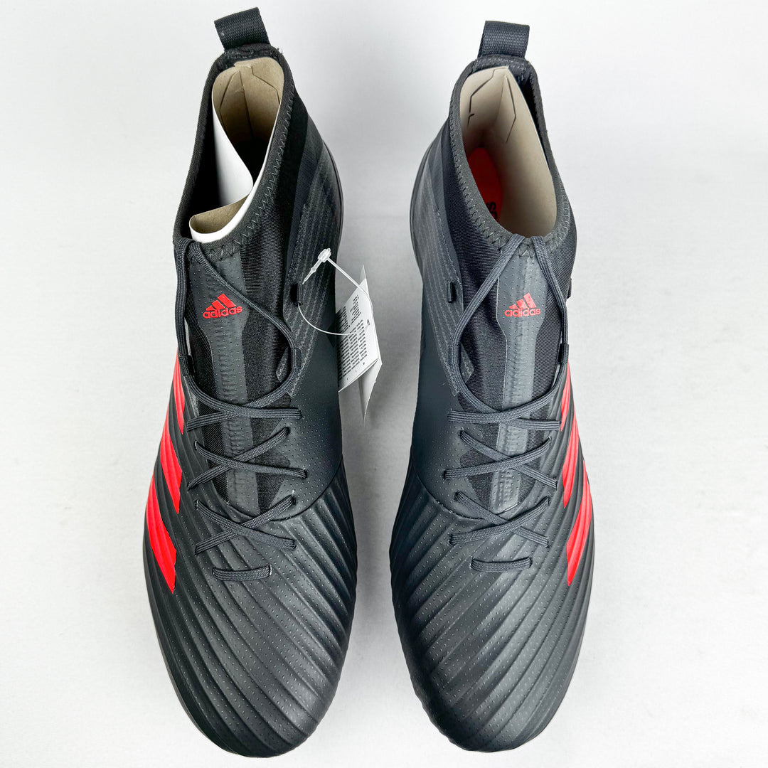 Adidas Predator Flare FG - Black/Light Brown/Hi-Res Red/Talc *In Box*