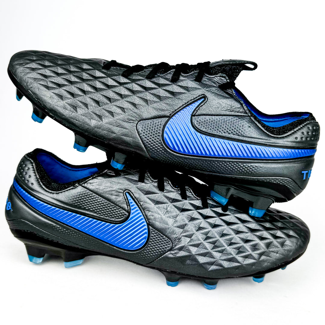 Nike Tiempo Legend VIII Elite FG - Black/Blue Hero *Brand New*