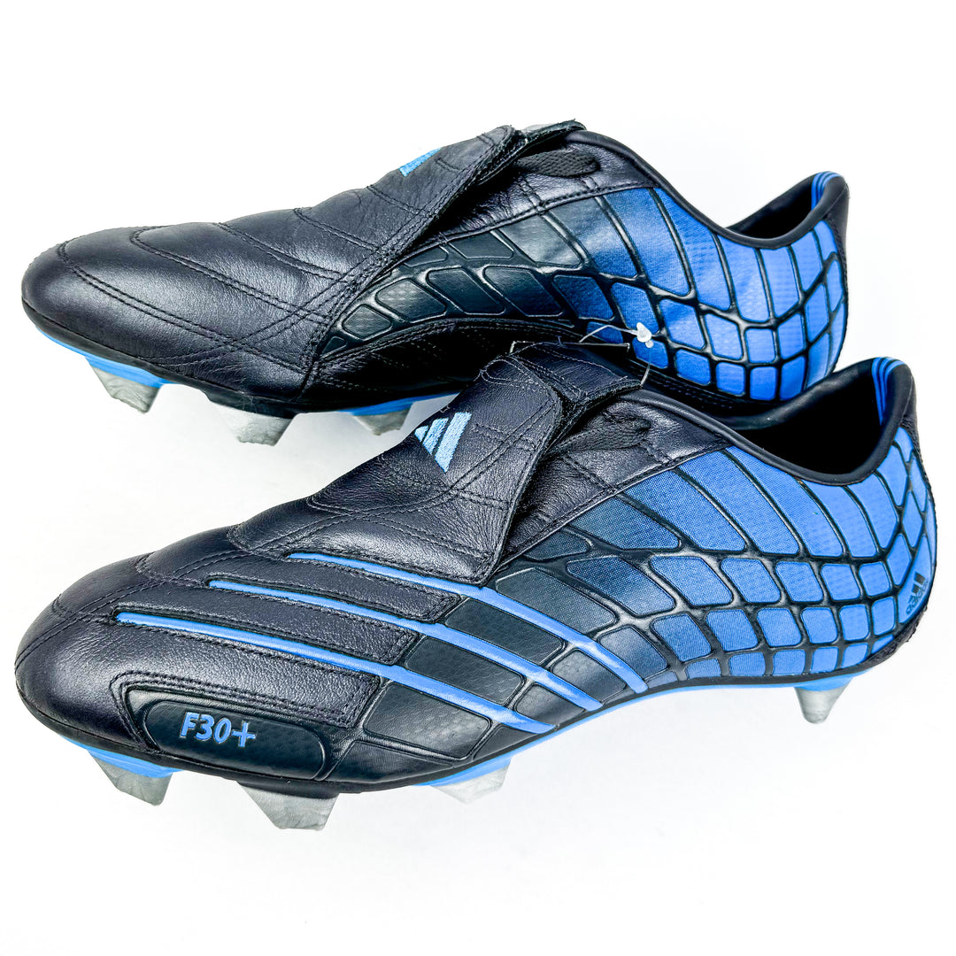 Adidas F30+ Spider 2005 TRX SG - Black/Light Blue *Brand New*
