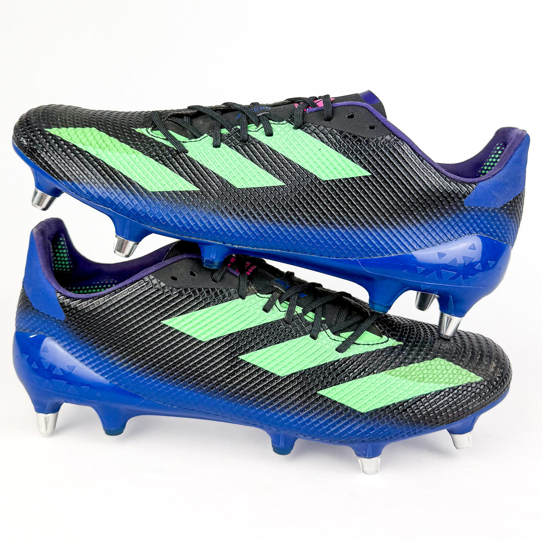 Adidas Adizero RS7 SG - Core Black/Beam Green/Team Shock Pink/Purple *Wore Once*